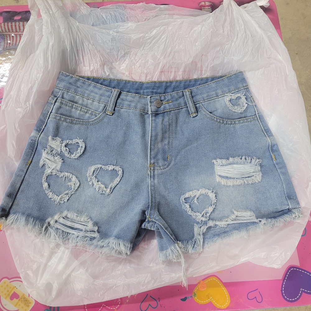 4 pairs of shein shorts size 11-12y